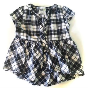 4T Osh Kosh Nagy Blue Plaid Top -Bundle & Save 20%